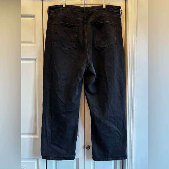 Wild Fable black Highest Rise baggy distressed jeans, 18W - Picture 2 of 15